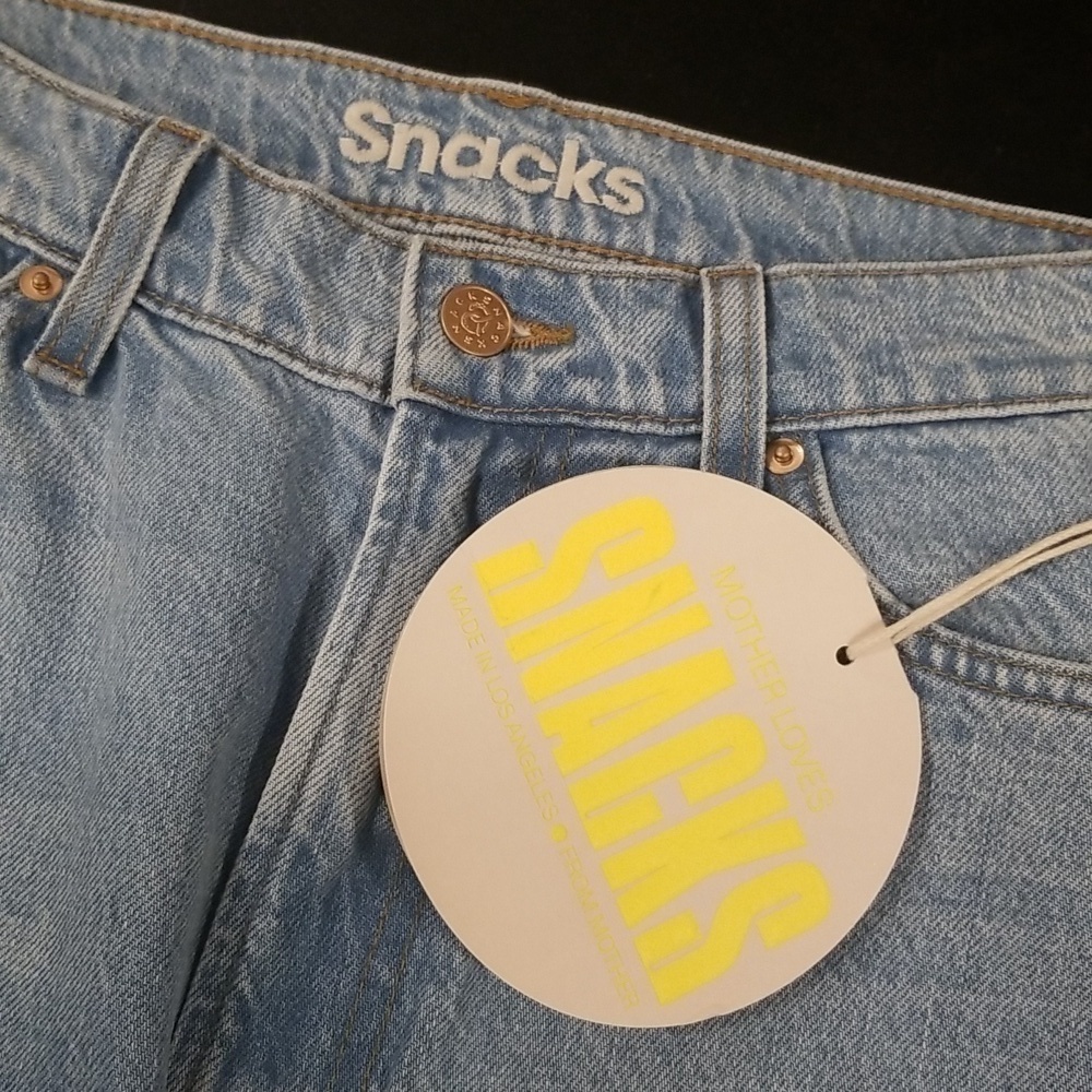 💕MOTHER SNACKS!💕 High Waisted Twizzy Skimp Jeans ~ Just A Nibble 27 NWT - Picture 13 of 16